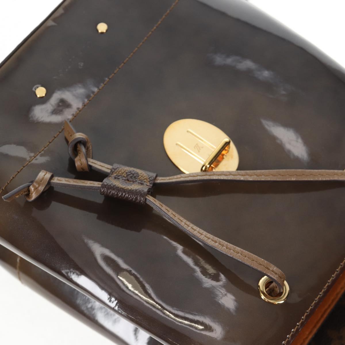 LOUIS VUITTON Monogram Vernis Hot Springs Backpack Khaki M54389 LV Auth BA5768V - Jerrillo image 10