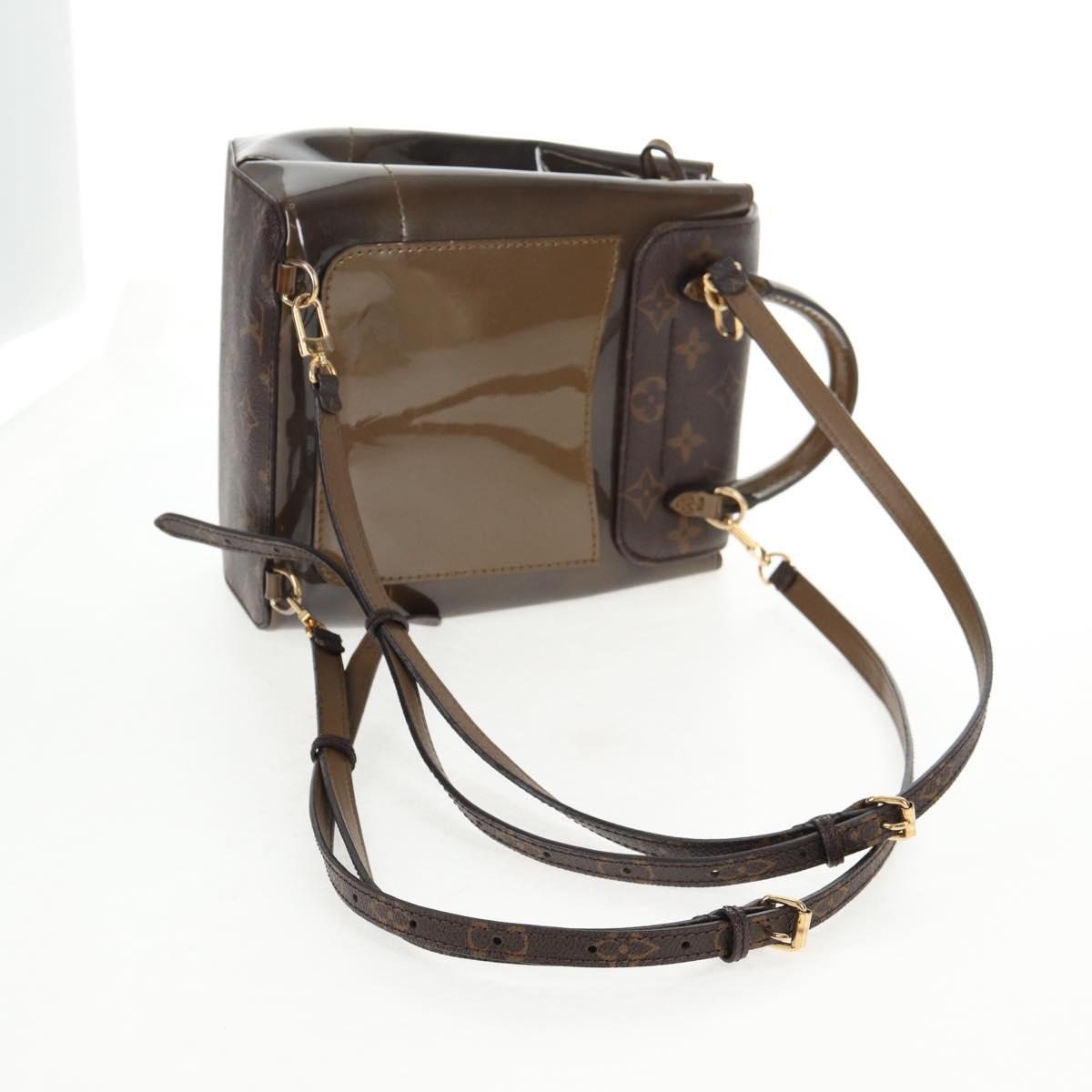 LOUIS VUITTON Monogram Vernis Hot Springs Backpack Khaki M54389 LV Auth BA5768V - Jerrillo image 9