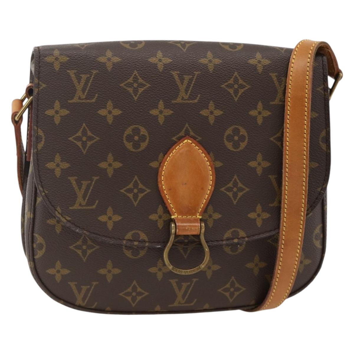 LOUIS VUITTON Monogram Saint Cloud GM Shoulder Bag M51242 LV Auth BAZ002A - Jerrillo