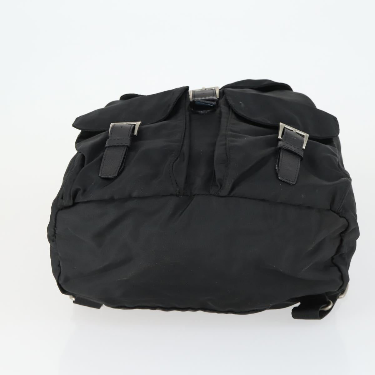 PRADA Backpack Nylon Black Silver Auth bs33077 - Jerrillo image 6