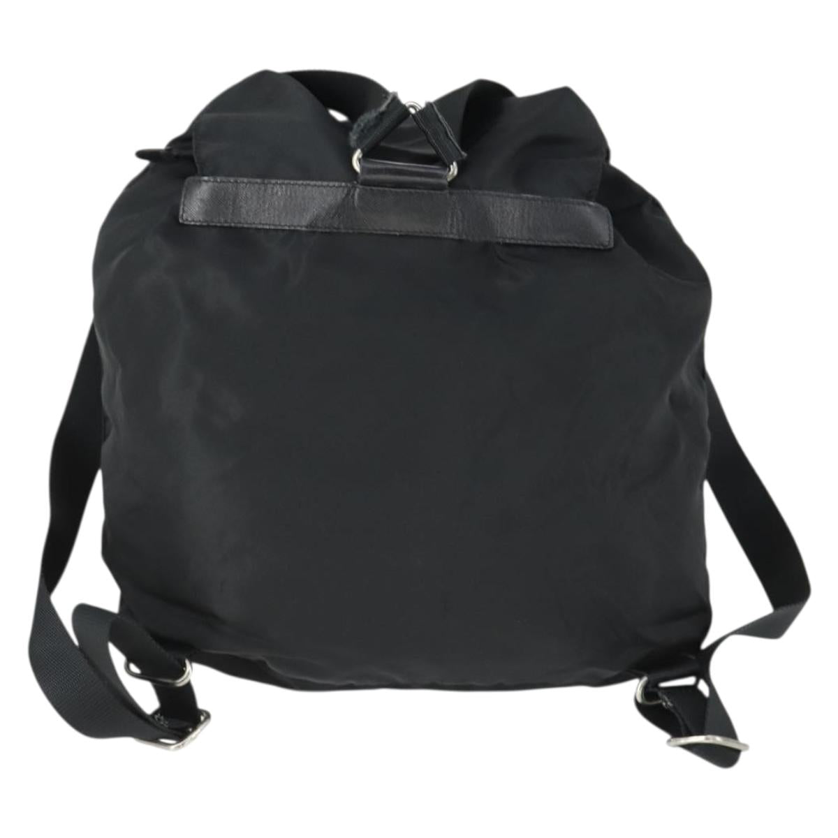 PRADA Backpack Nylon Black Silver Auth bs33077 - Jerrillo image 2