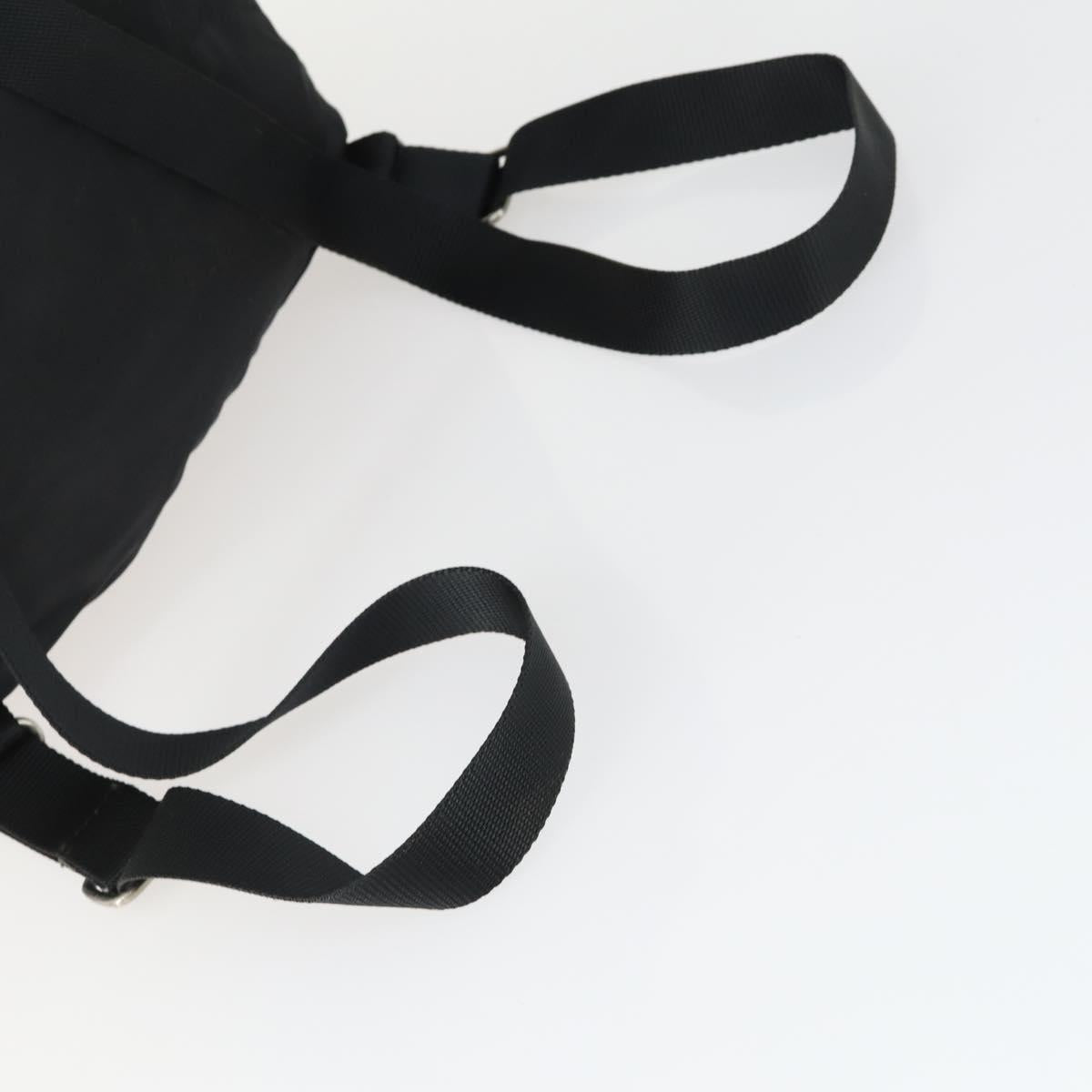 PRADA Backpack Nylon Black Silver Auth bs33077 - Jerrillo image 8