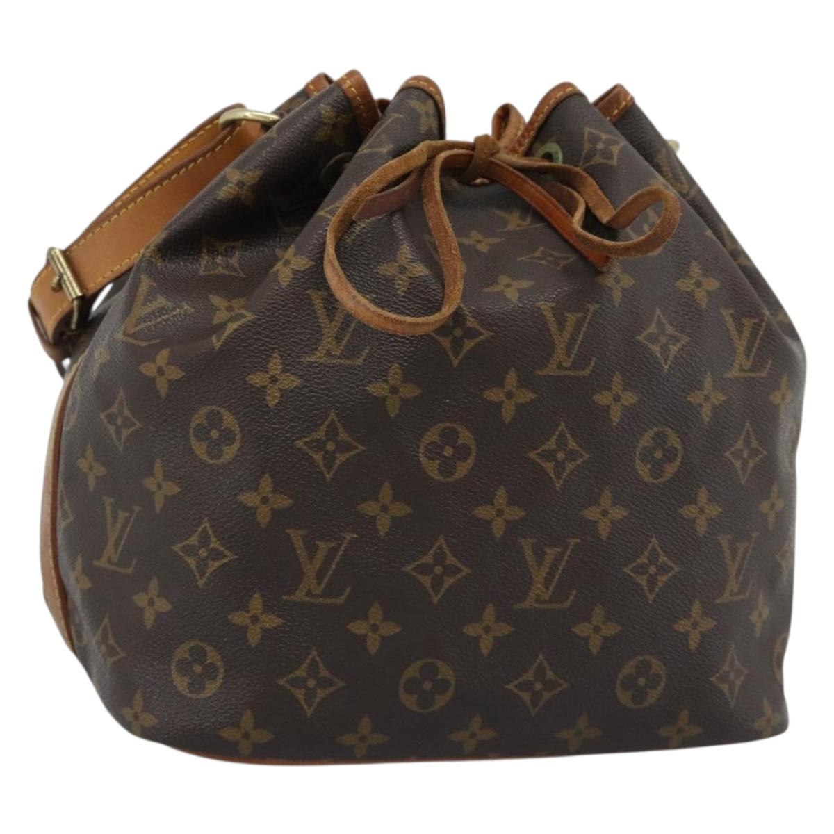 LOUIS VUITTON Monogram Petit Noe Shoulder Bag M42226 LV Auth bs35733A - Jerrillo
