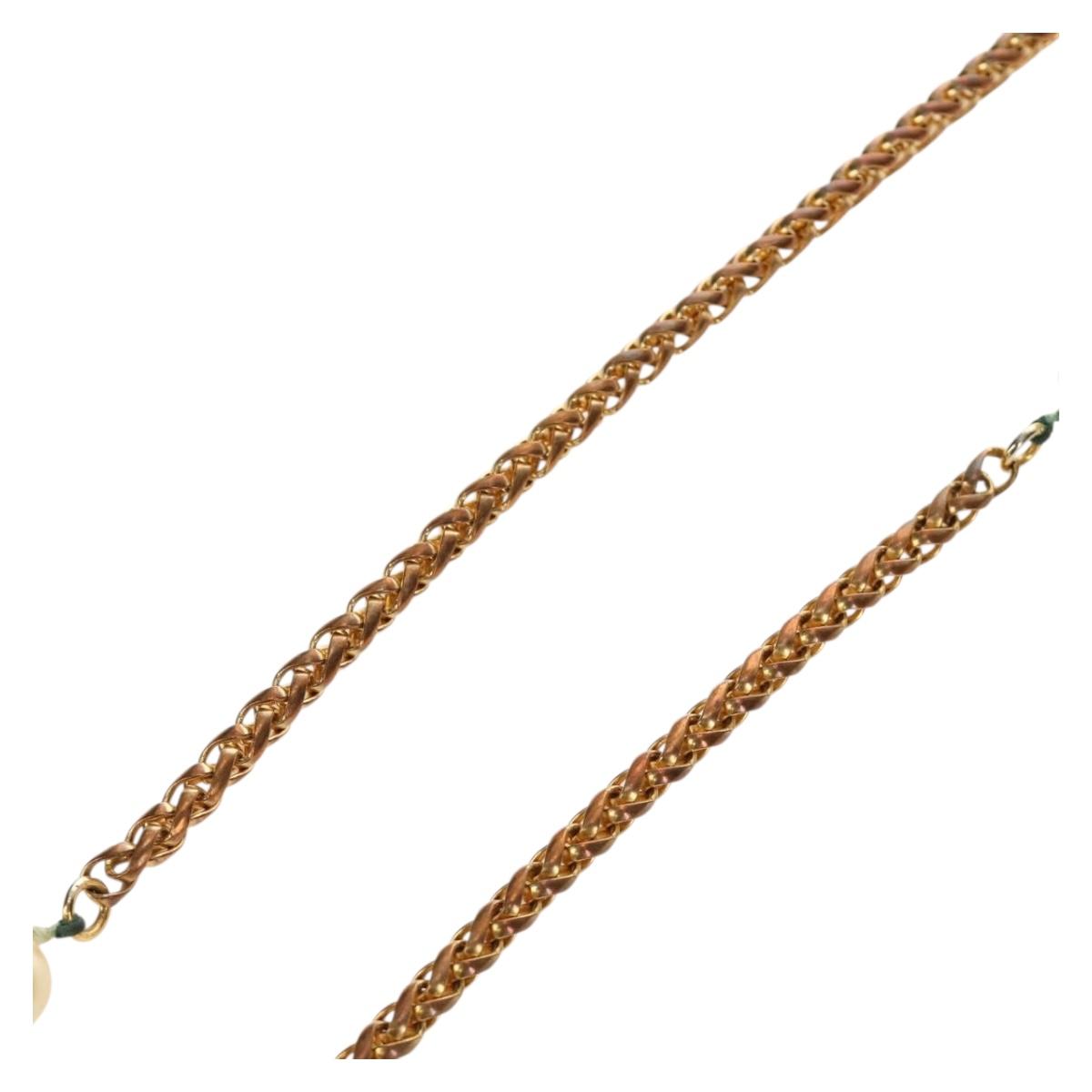 CHANEL Necklace Metal Pearl Gold White CC Auth bs35757V - Jerrillo image 6