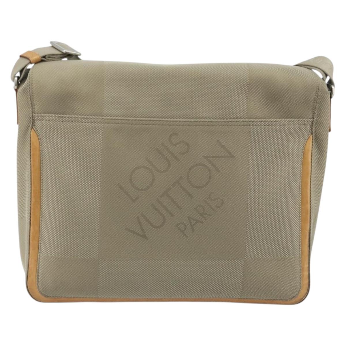 LOUIS VUITTON Damier Geant Messager Bag Terre Domble M93031 LV Auth bs36034 - Jerrillo image 2