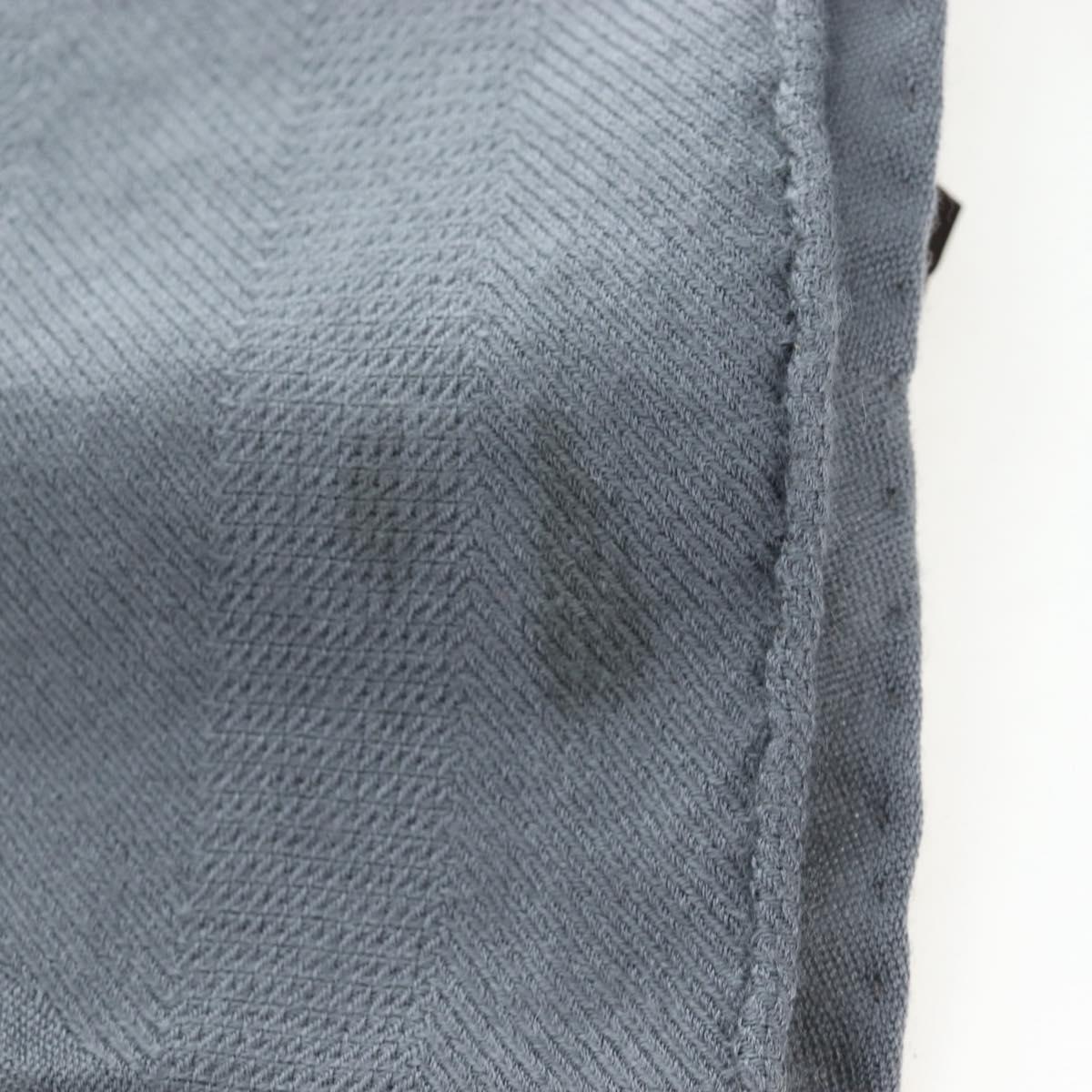 HERMES New Libris Stole Cashmere Gray Auth bs36055 - Jerrillo image 10
