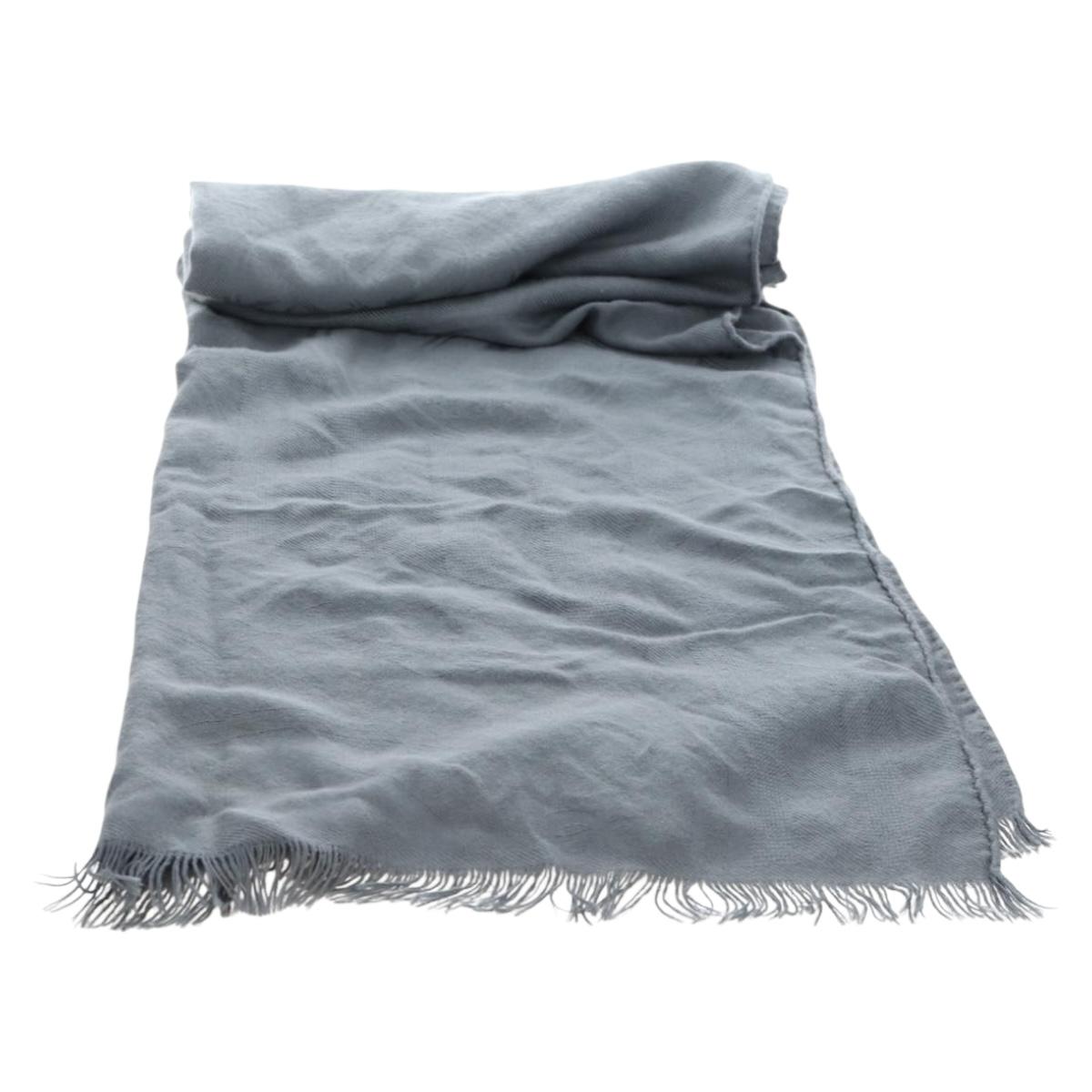 HERMES New Libris Stole Cashmere Gray Auth bs36055 - Jerrillo image 2