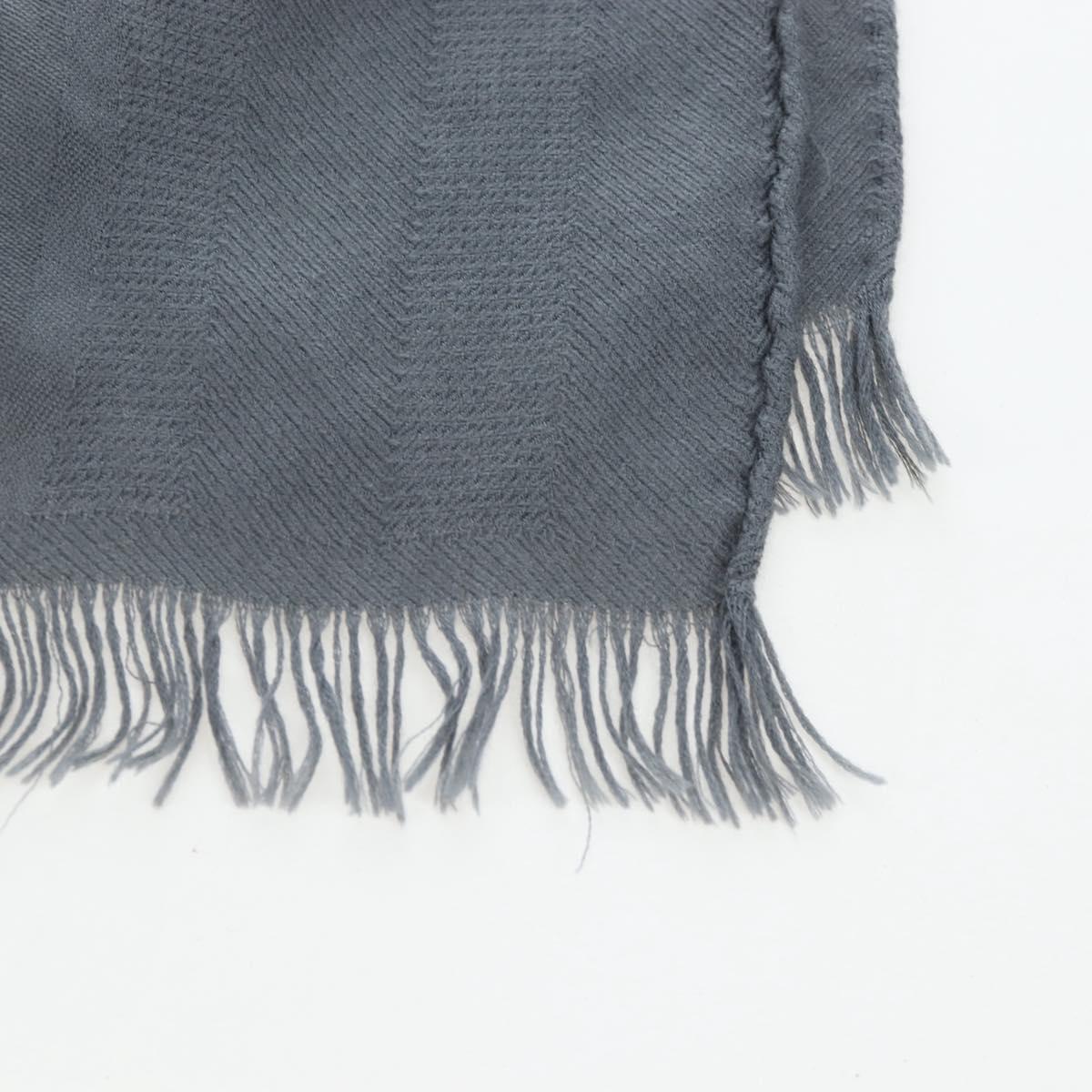 HERMES New Libris Stole Cashmere Gray Auth bs36055 - Jerrillo image 5