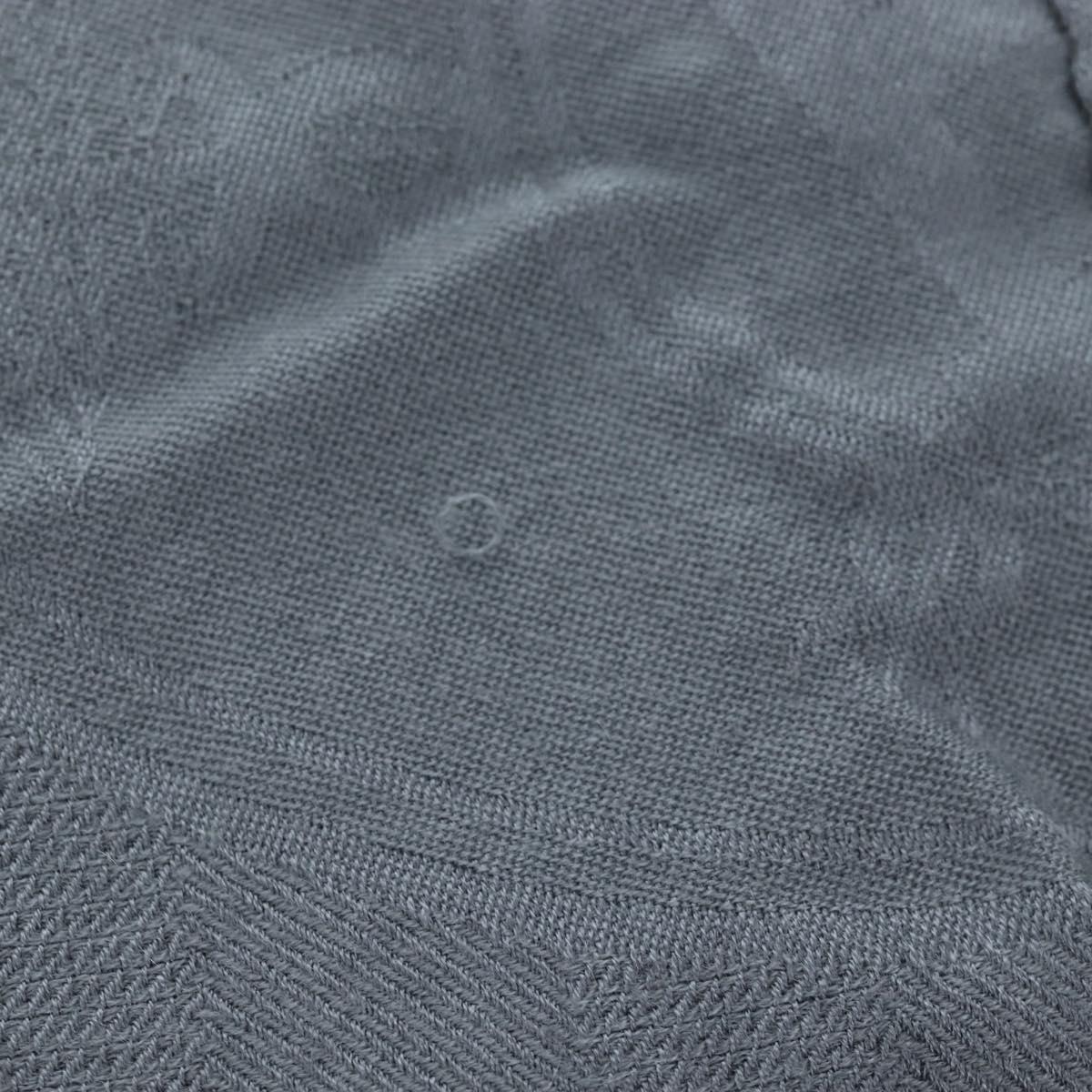 HERMES New Libris Stole Cashmere Gray Auth bs36055 - Jerrillo image 6