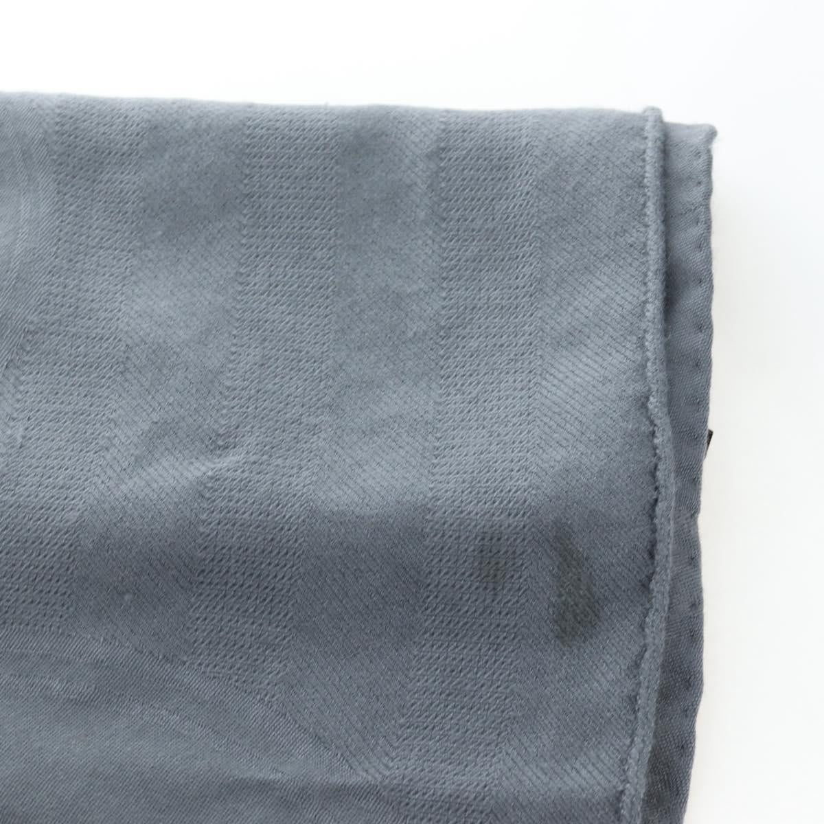 HERMES New Libris Stole Cashmere Gray Auth bs36055 - Jerrillo image 9
