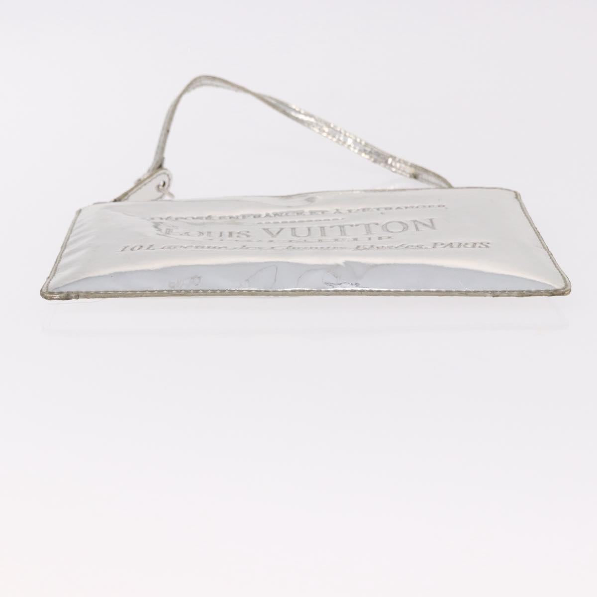 LOUIS VUITTON Monogram Miroir Pochette Platt Pouch Silver M95277 LV Auth bs36152 - Jerrillo image 7