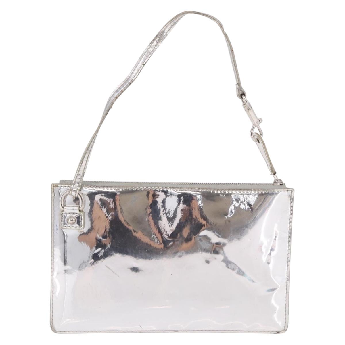 LOUIS VUITTON Monogram Miroir Pochette Platt Pouch Silver M95277 LV Auth bs36152 - Jerrillo image 3