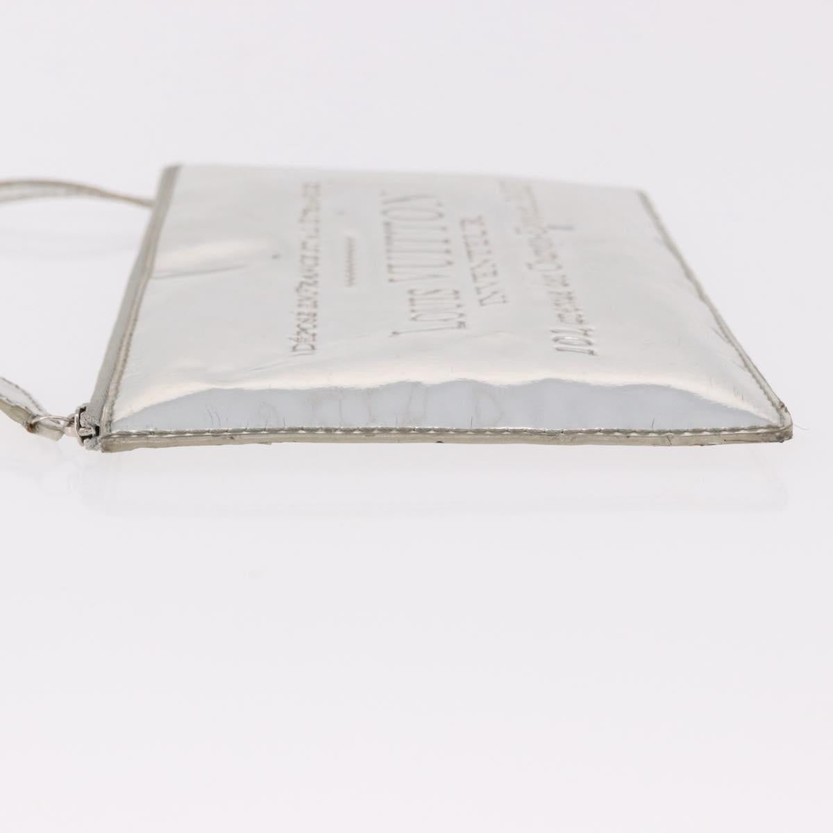 LOUIS VUITTON Monogram Miroir Pochette Platt Pouch Silver M95277 LV Auth bs36152 - Jerrillo image 6