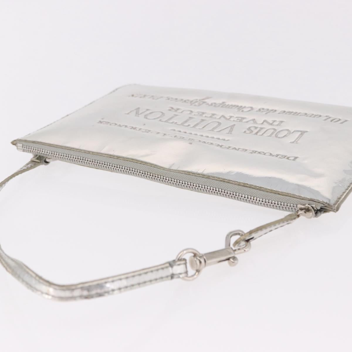 LOUIS VUITTON Monogram Miroir Pochette Platt Pouch Silver M95277 LV Auth bs36152 - Jerrillo image 8
