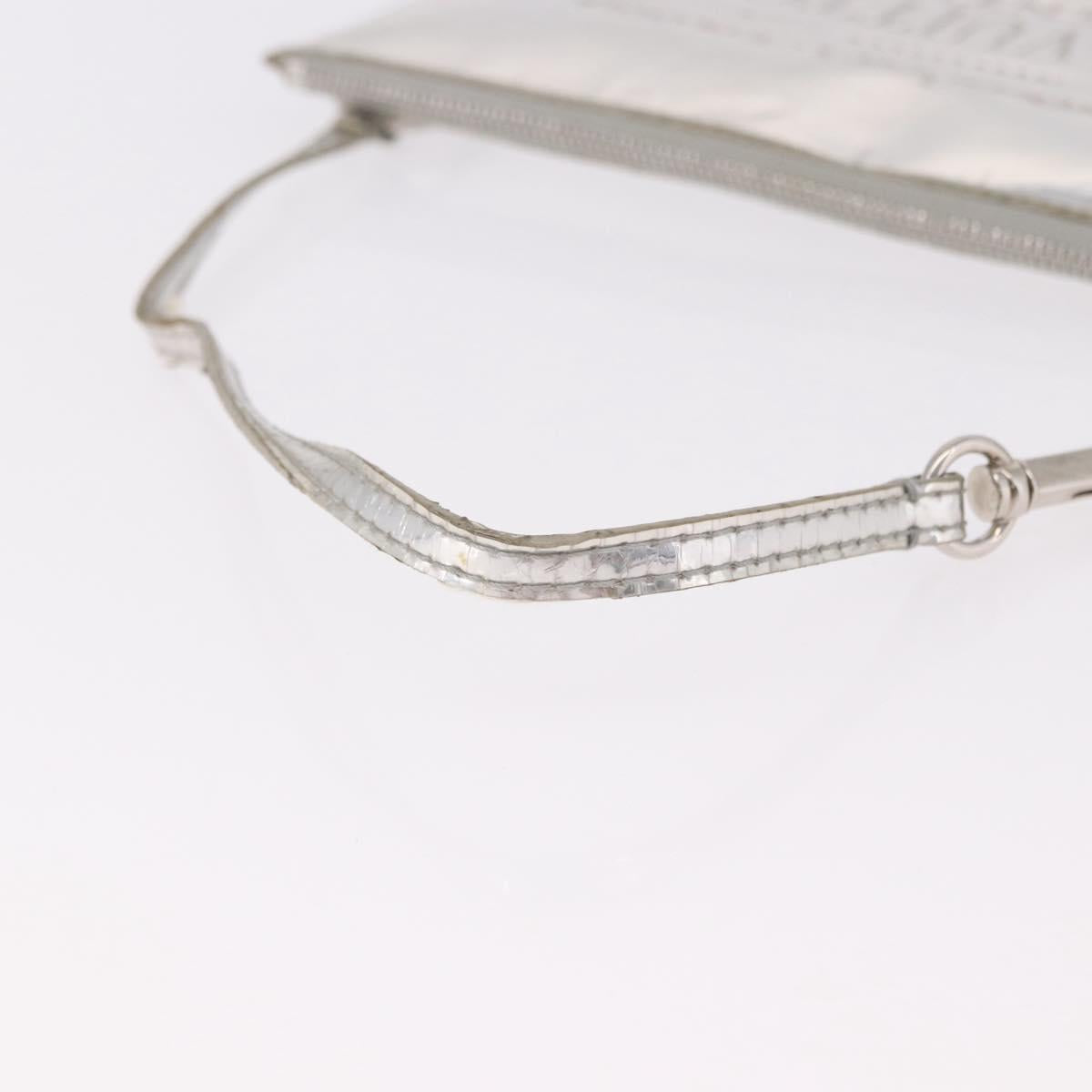 LOUIS VUITTON Monogram Miroir Pochette Platt Pouch Silver M95277 LV Auth bs36152 - Jerrillo image 9