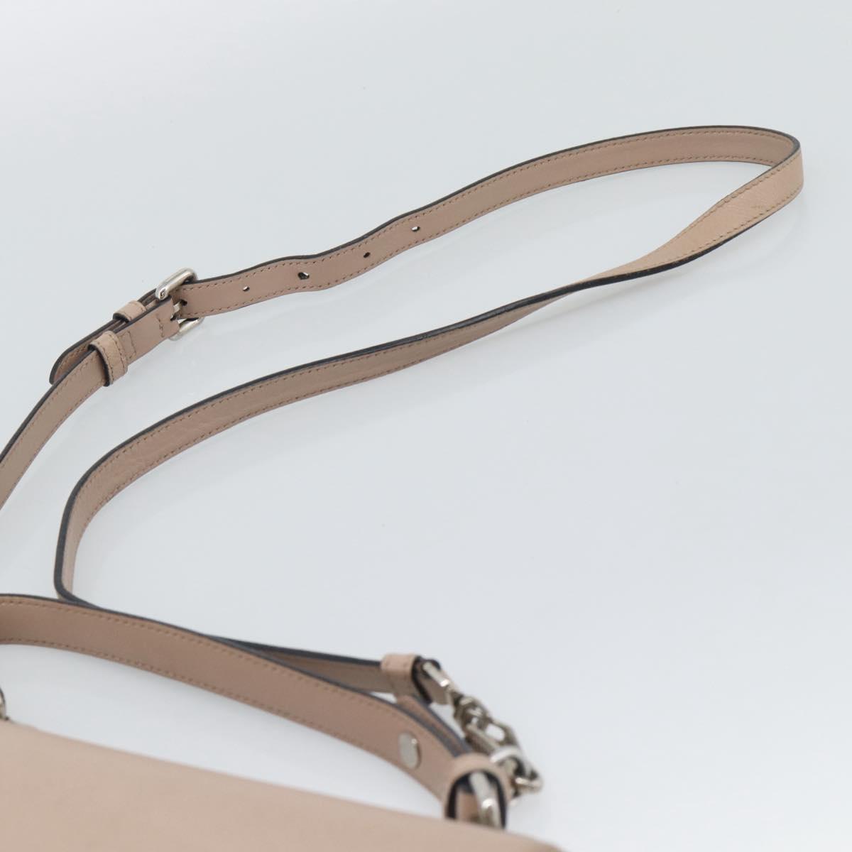 Borsa a mano PRADA in pelle Safiano 2 vie rosa e argento, autentica bs36289 - Jerrillo image 10