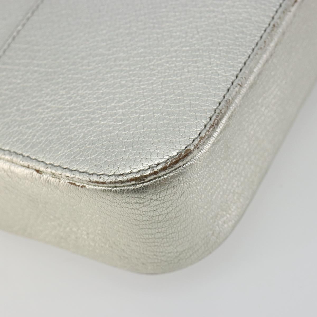 BALENCIAGA Camera Bag XS Every Day Bag Leather Silver 552372 Auth bs36305 - Jerrillo image 9