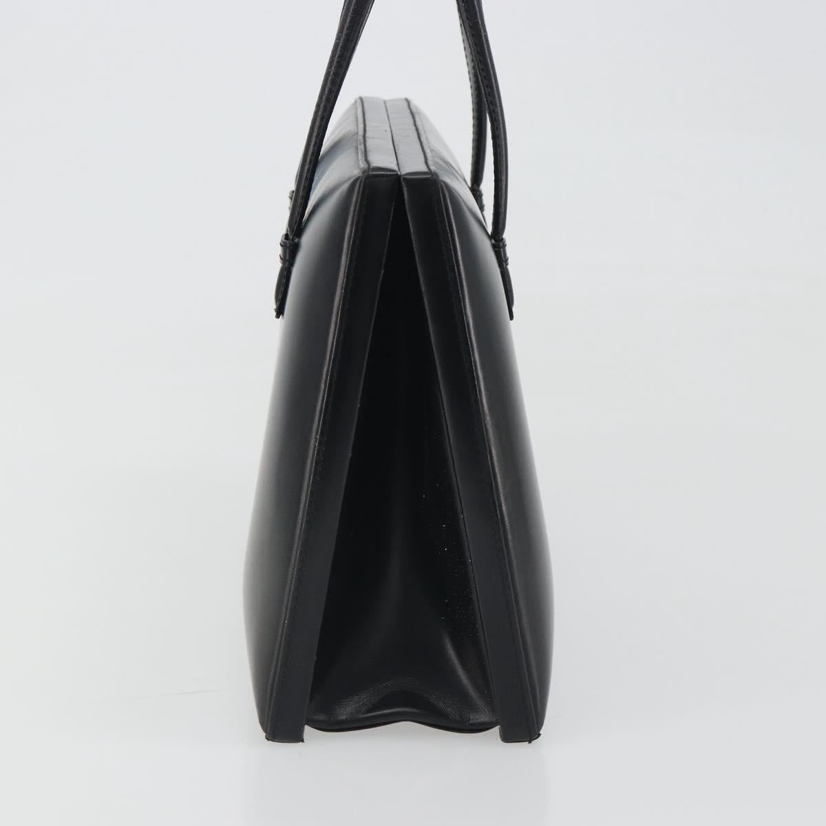 LOEWE Hand Bag Leather Black Auth bs36661 - Jerrillo image 3