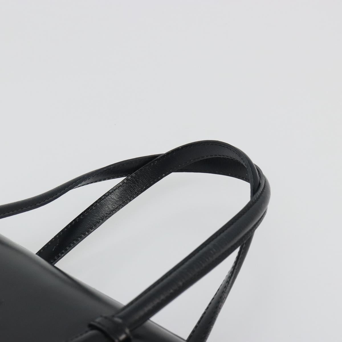 LOEWE Hand Bag Leather Black Auth bs36661 - Jerrillo image 8
