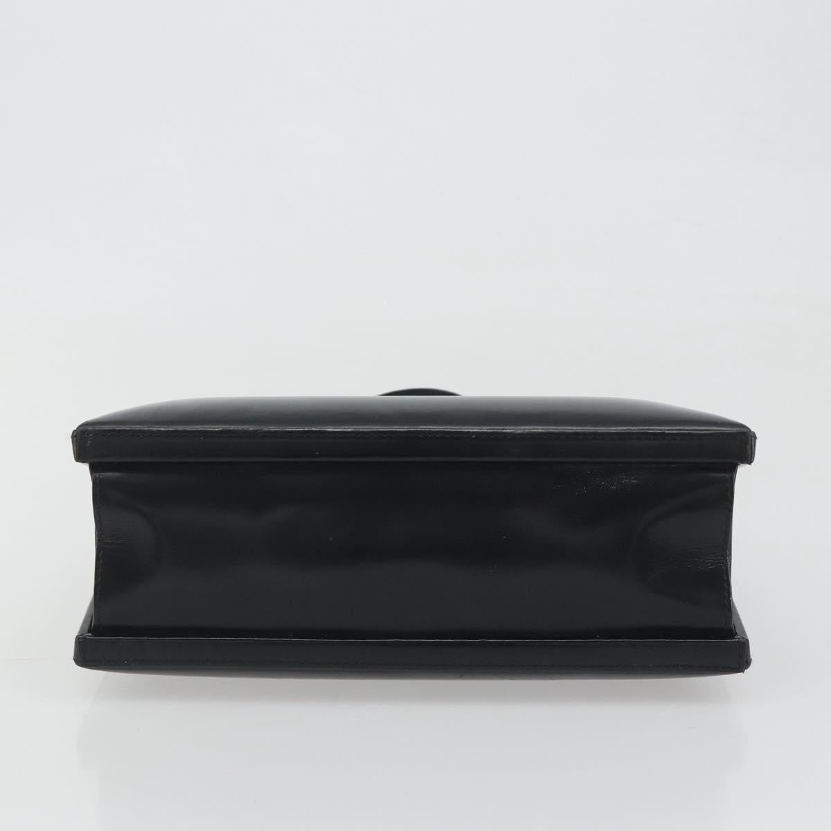 LOEWE Hand Bag Leather Black Auth bs36661 - Jerrillo image 5