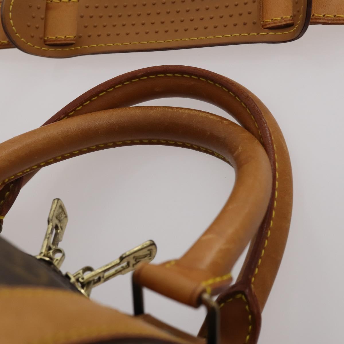 LOUIS VUITTON Monogram Keepall Bandouliere 60 Boston Bag M41412 LV Auth ep14932 - Jerrillo image 9