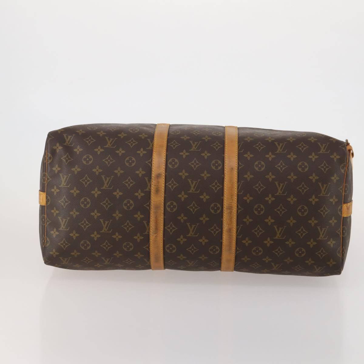 LOUIS VUITTON Monogram Keepall Bandouliere 60 Boston Bag M41412 LV Auth ep14932 - Jerrillo image 5