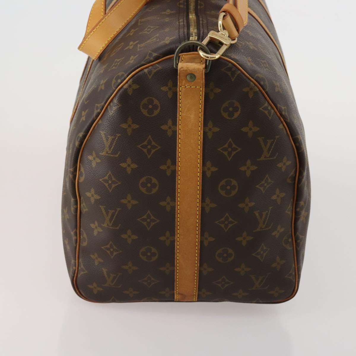 LOUIS VUITTON Monogram Keepall Bandouliere 60 Boston Bag M41412 LV Auth ep14932 - Jerrillo image 3