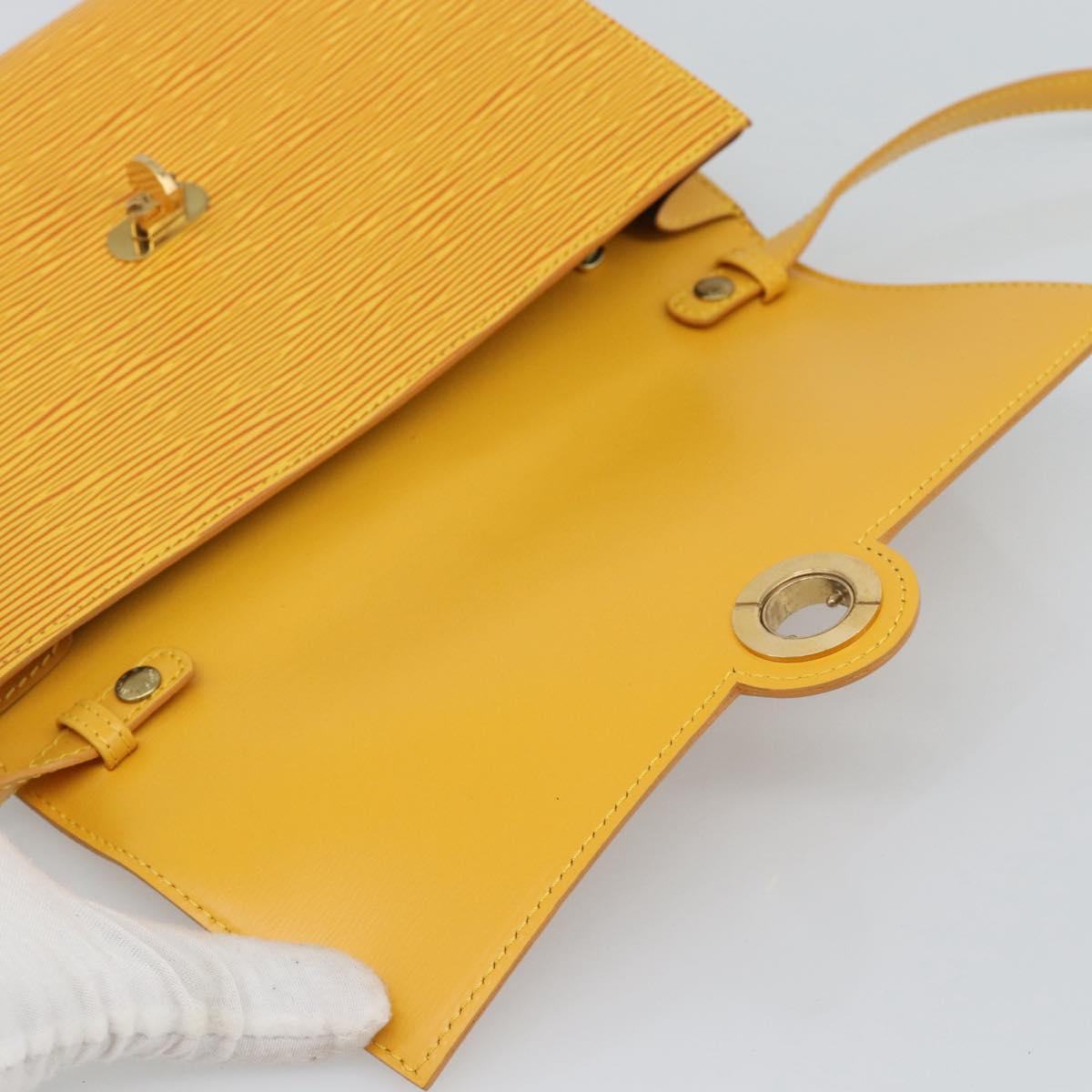 LOUIS VUITTON Epi Arsch Shoulder Bag Yellow M52579 LV Auth ep15019A - Jerrillo image 9