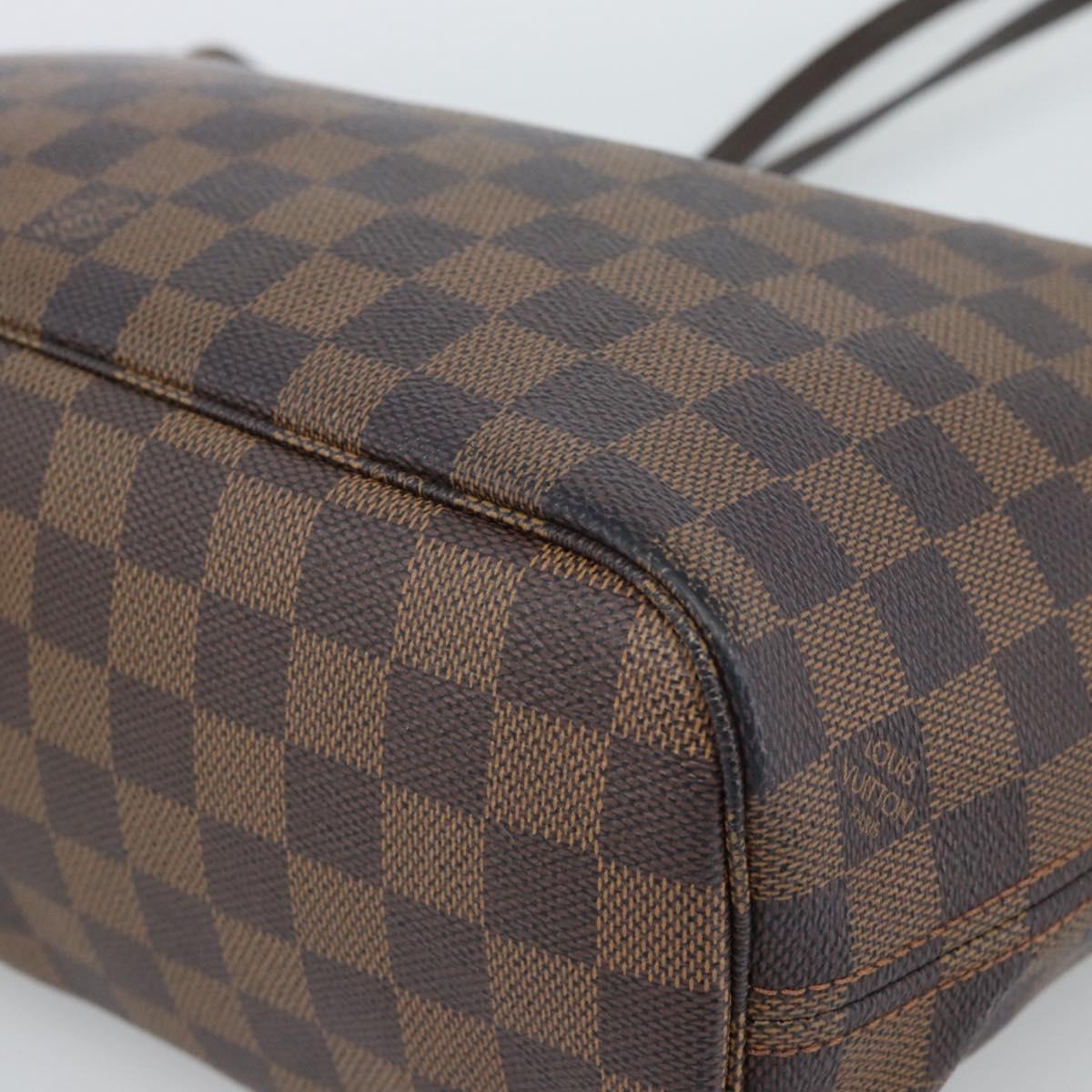 LOUIS VUITTON Damier Ebene Neverfull PM Tote Bag N51109 LV Auth ep15024 - Jerrillo image 9