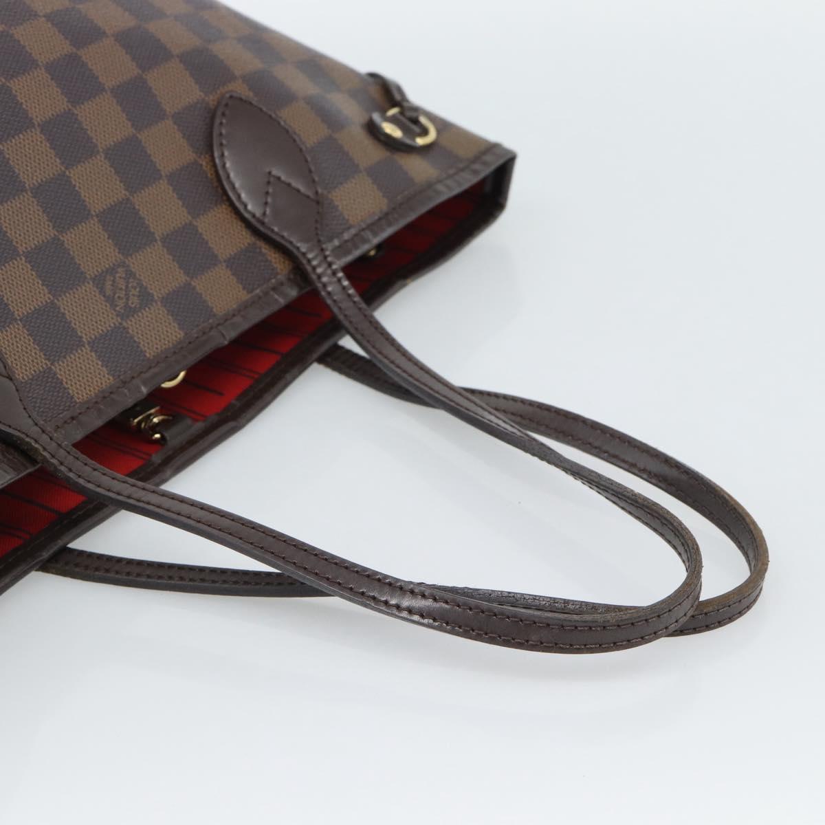LOUIS VUITTON Damier Ebene Neverfull PM Tote Bag N51109 LV Auth ep15024 - Jerrillo image 7