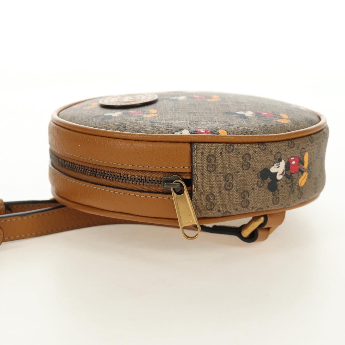 GUCCI Micro GG Supreme Disney Backpack PVC Beige Gold 603730 Auth ep15082M - Jerrillo image 3