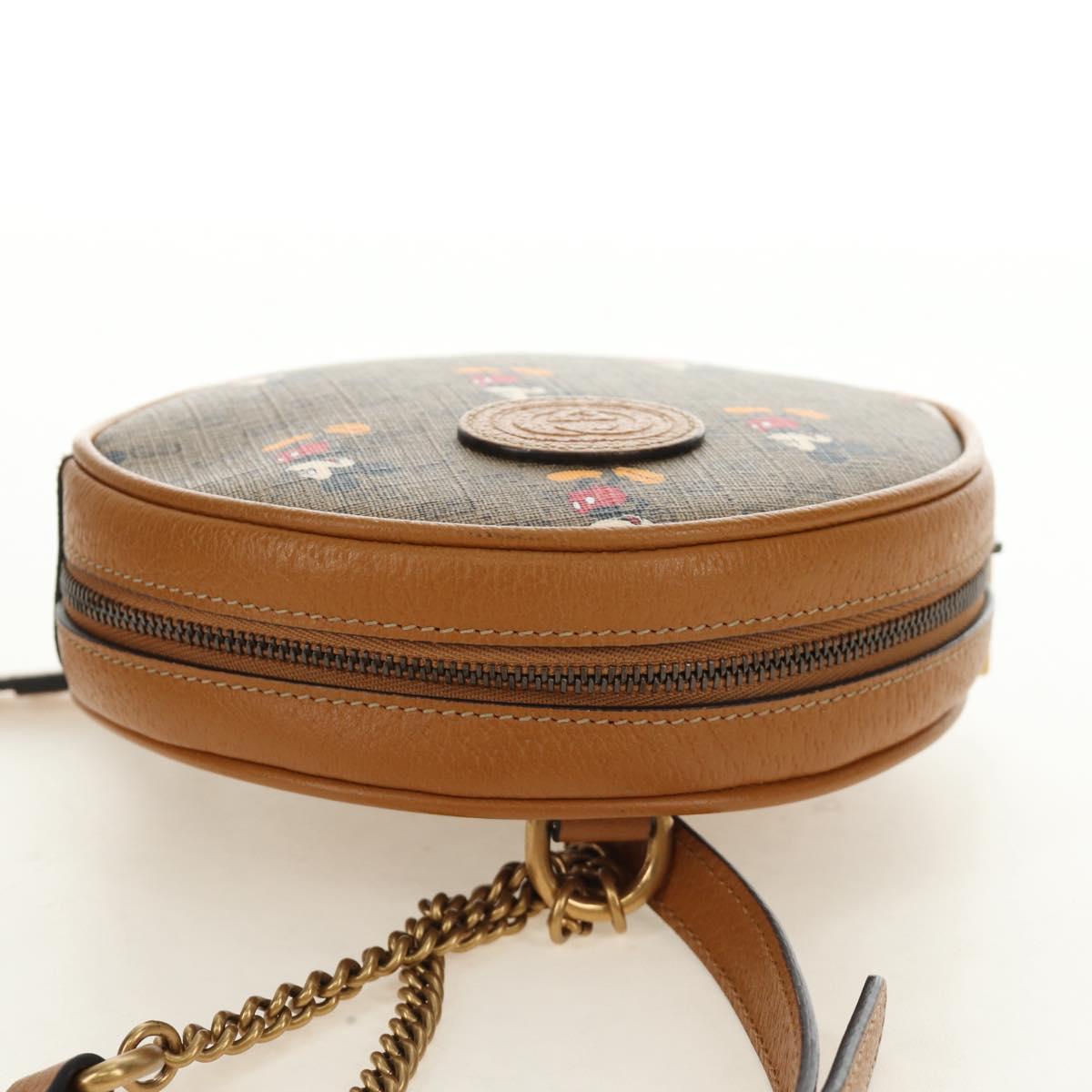GUCCI Micro GG Supreme Disney Backpack PVC Beige Gold 603730 Auth ep15082M - Jerrillo image 6