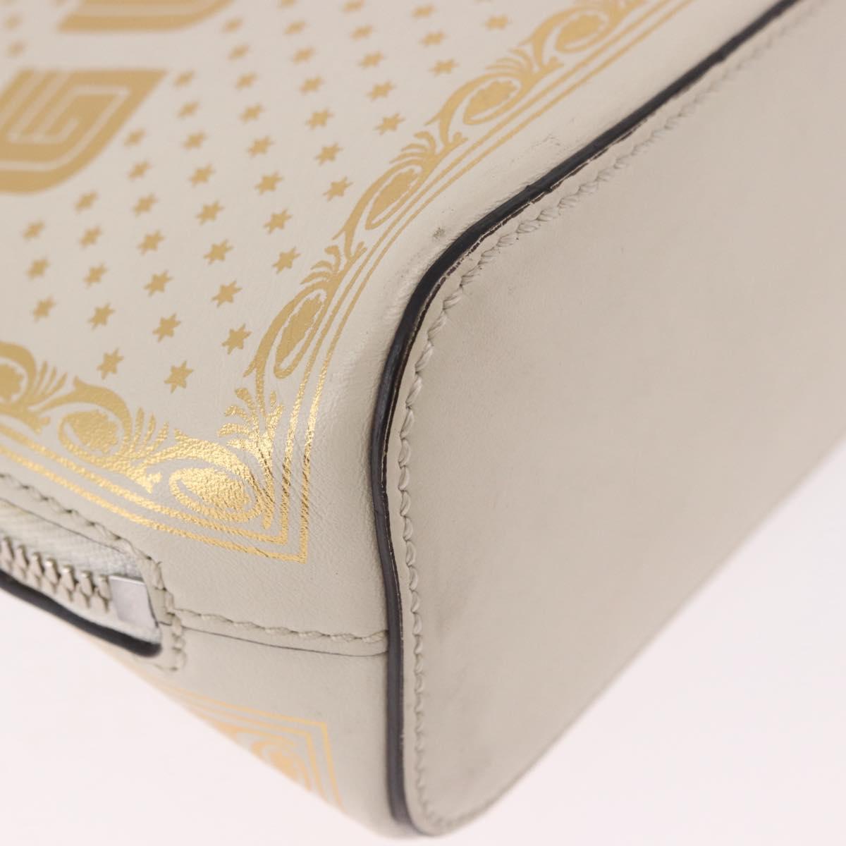 GUCCI Shoulder Bag Leather White Silver 511189 Auth ep15090 - Jerrillo image 10