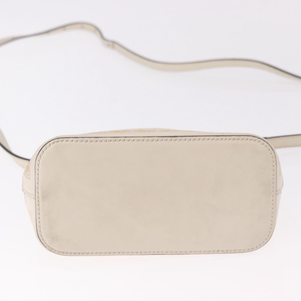 GUCCI Shoulder Bag Leather White Silver 511189 Auth ep15090 - Jerrillo image 9