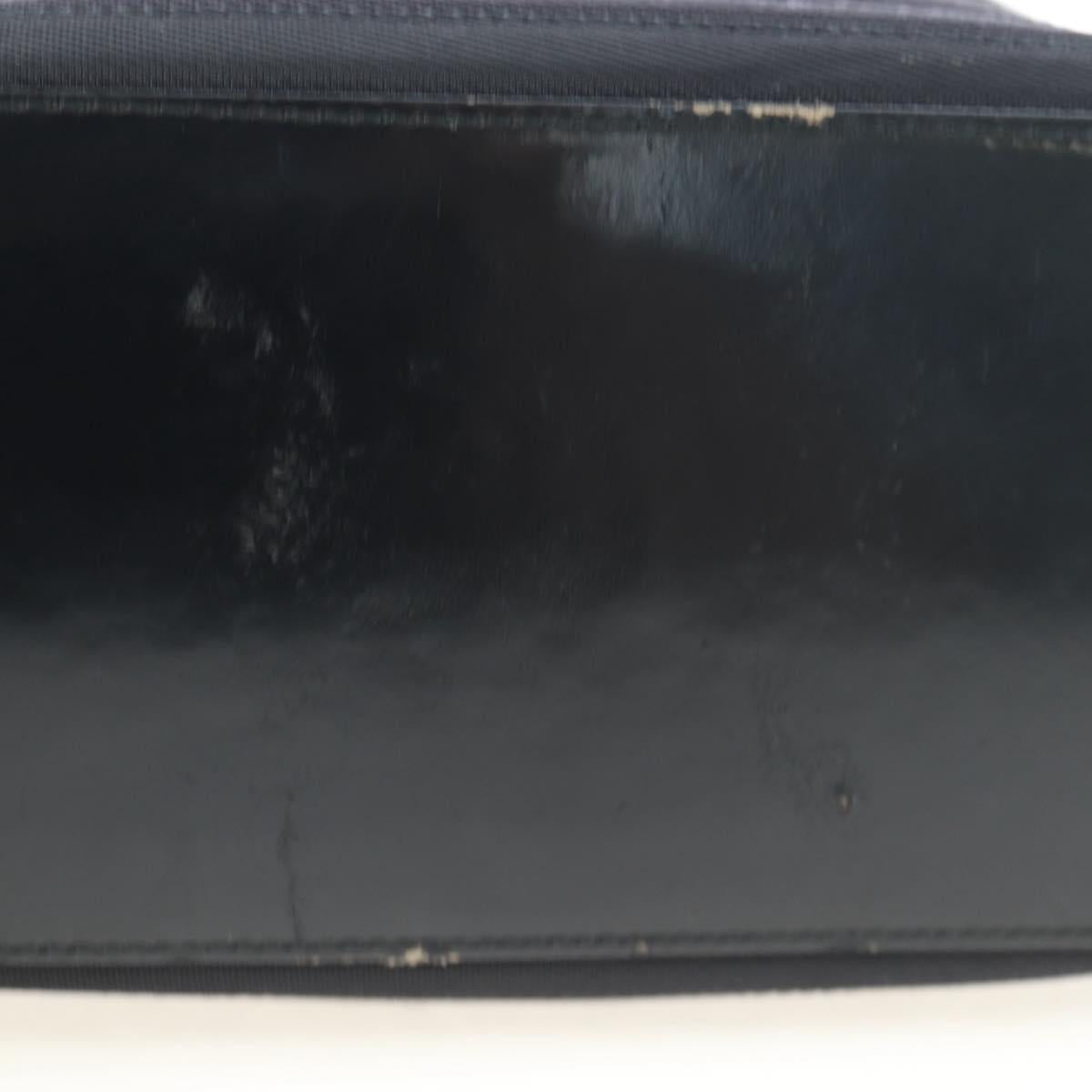 GUCCI Bamboo Hand Bag Canvas 2way Black Silver 002 1998 0353 Auth ep15105 - Jerrillo image 6
