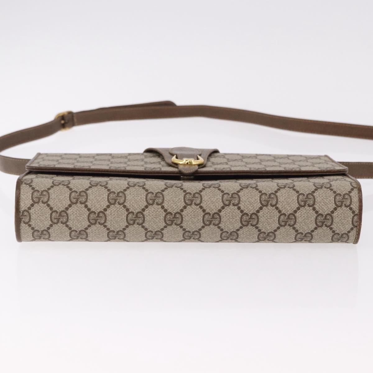 GUCCI GG Supreme Shoulder Bag PVC Beige Gold 904 02 050 Auth ep15108 - Jerrillo image 9