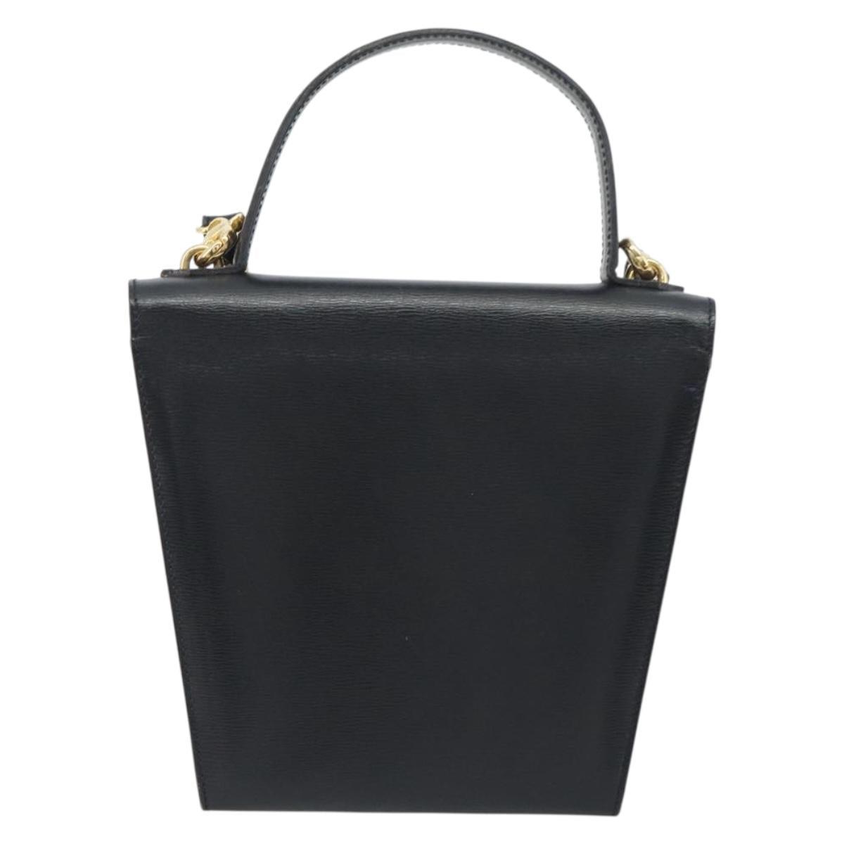 Borsa a mano Christian Dior in pelle, modello 2 vie, nera e oro, autentica, codice articolo ep15222. image 3