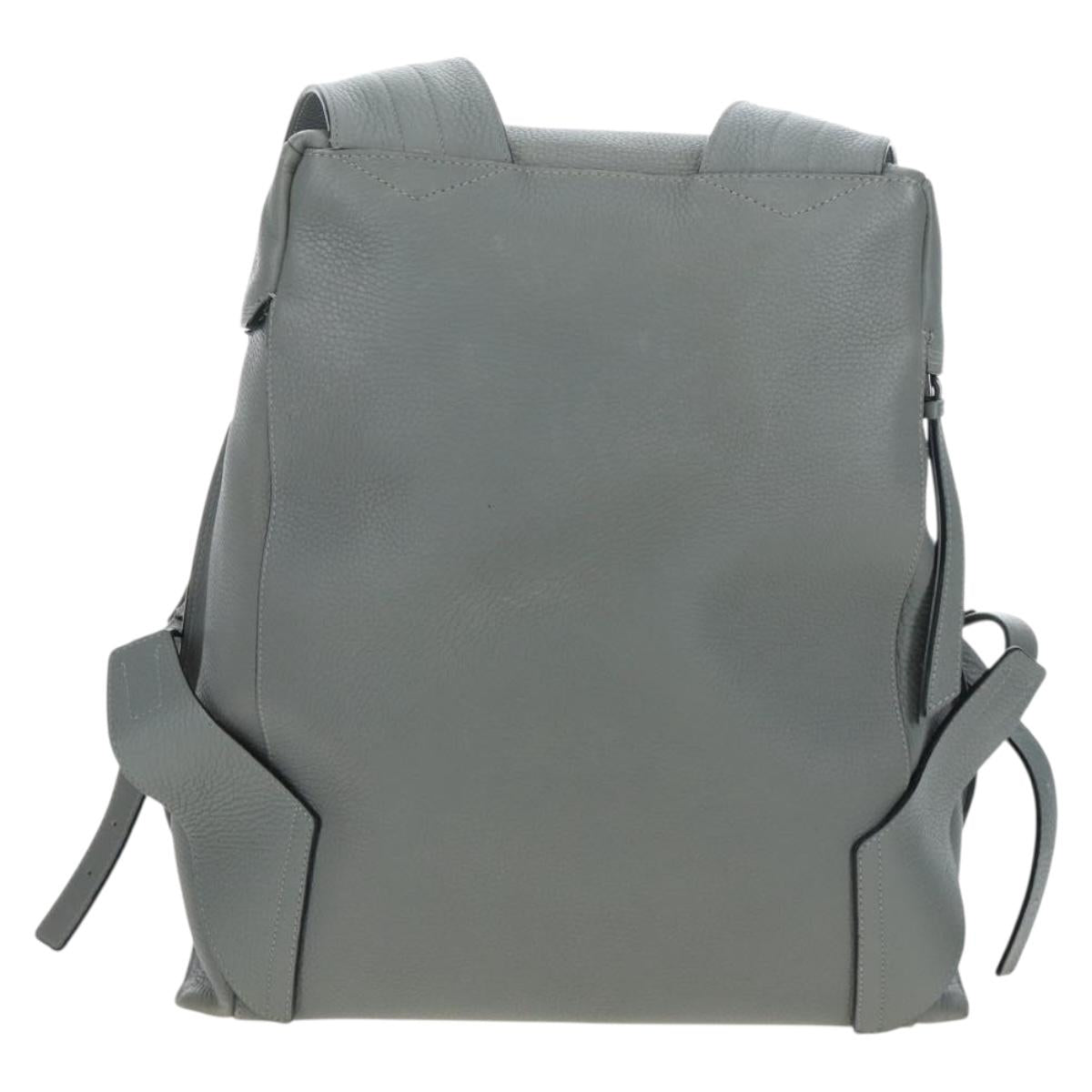 LOEWE Backpack Leather Gray Silver Auth ep15239V - Jerrillo image 3