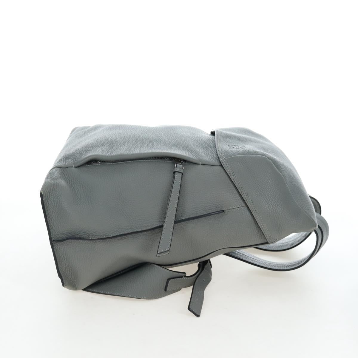 LOEWE Backpack Leather Gray Silver Auth ep15239V - Jerrillo image 6