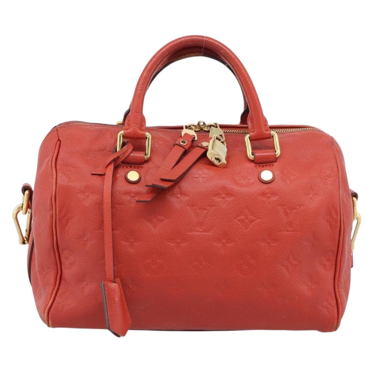 LOUIS VUITTON Monogramma Empreinte Speedy Bandouliere 25 Orian M40758 Auth ep15301 - Jerrillo image 2