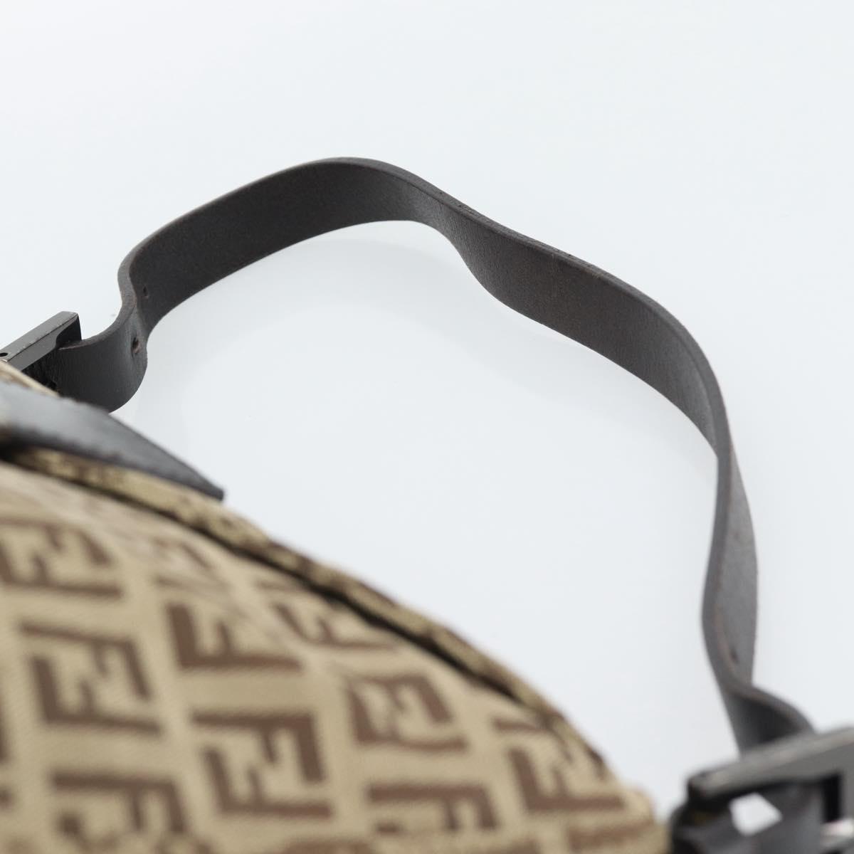 FENDI Zucchino Canvas Mamma Baguette Bag Beige Silver 8BR004 Auth ep15424V - Jerrillo image 8