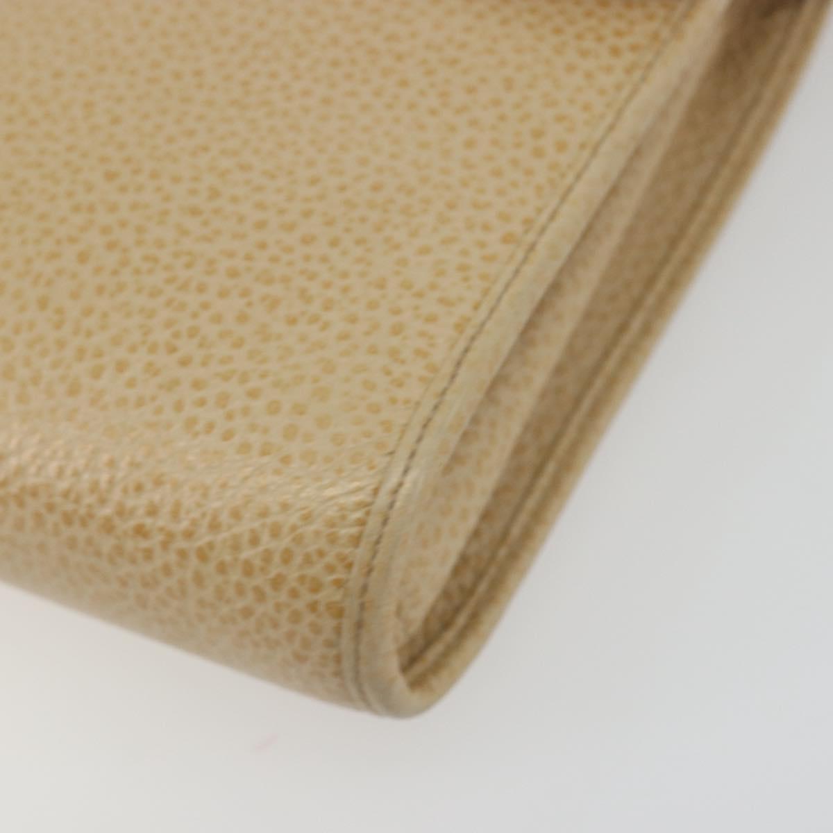 Christian Dior Shoulder Bag Leather Beige Gold Tone Auth ep15464 - Jerrillo image 9