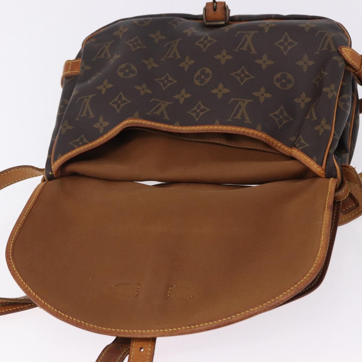 LOUIS VUITTON Monogram Saumur 30 Shoulder Bag M42256 LV Auth ep15501 - Jerrillo image 10