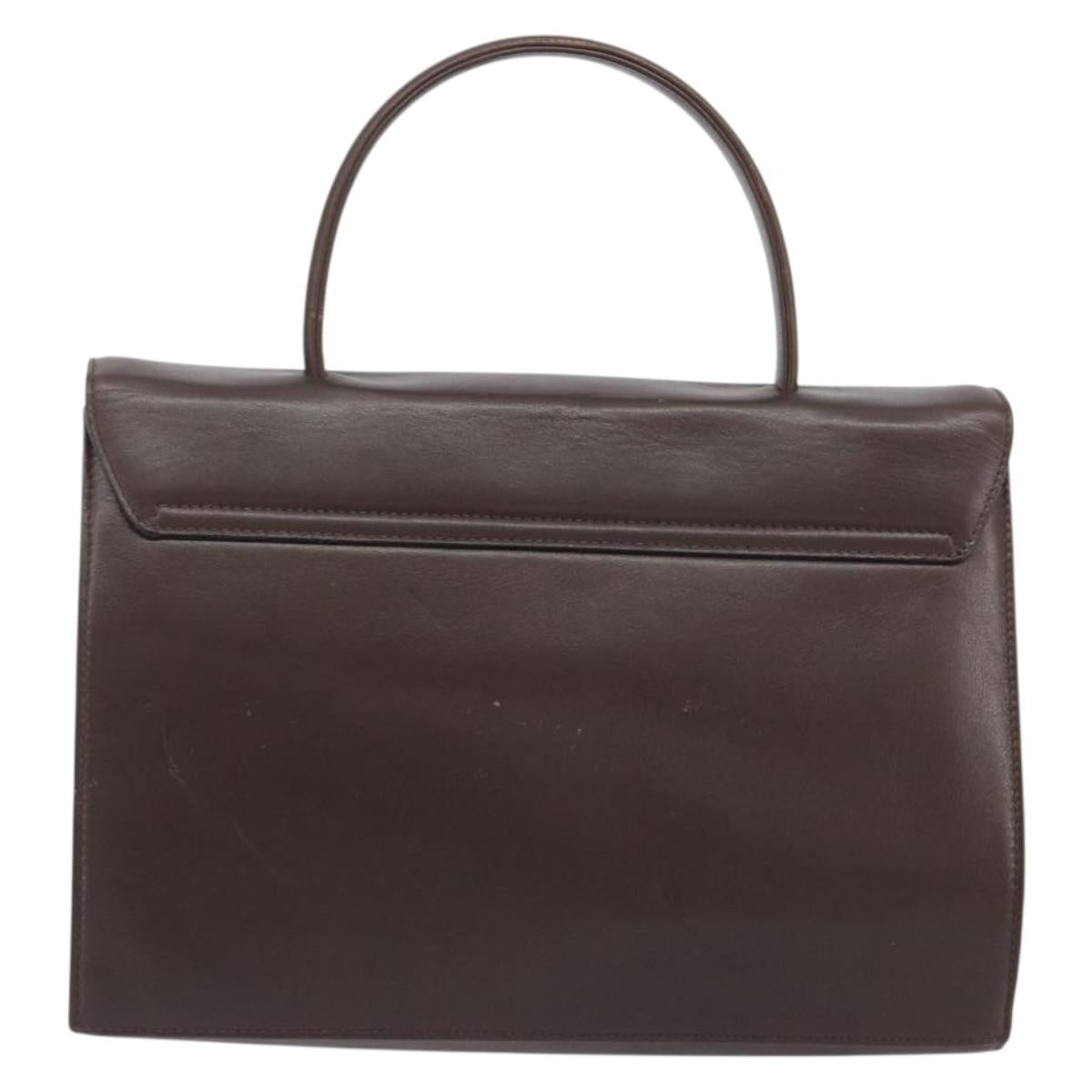 Borsa a mano CELINE in pelle marrone e oro, autentica, codice articolo ep15547 - Jerrillo image 3