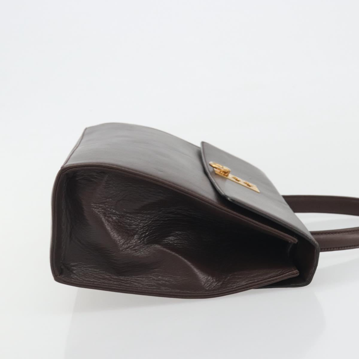 Borsa a mano CELINE in pelle marrone e oro, autentica, codice articolo ep15547 - Jerrillo image 4