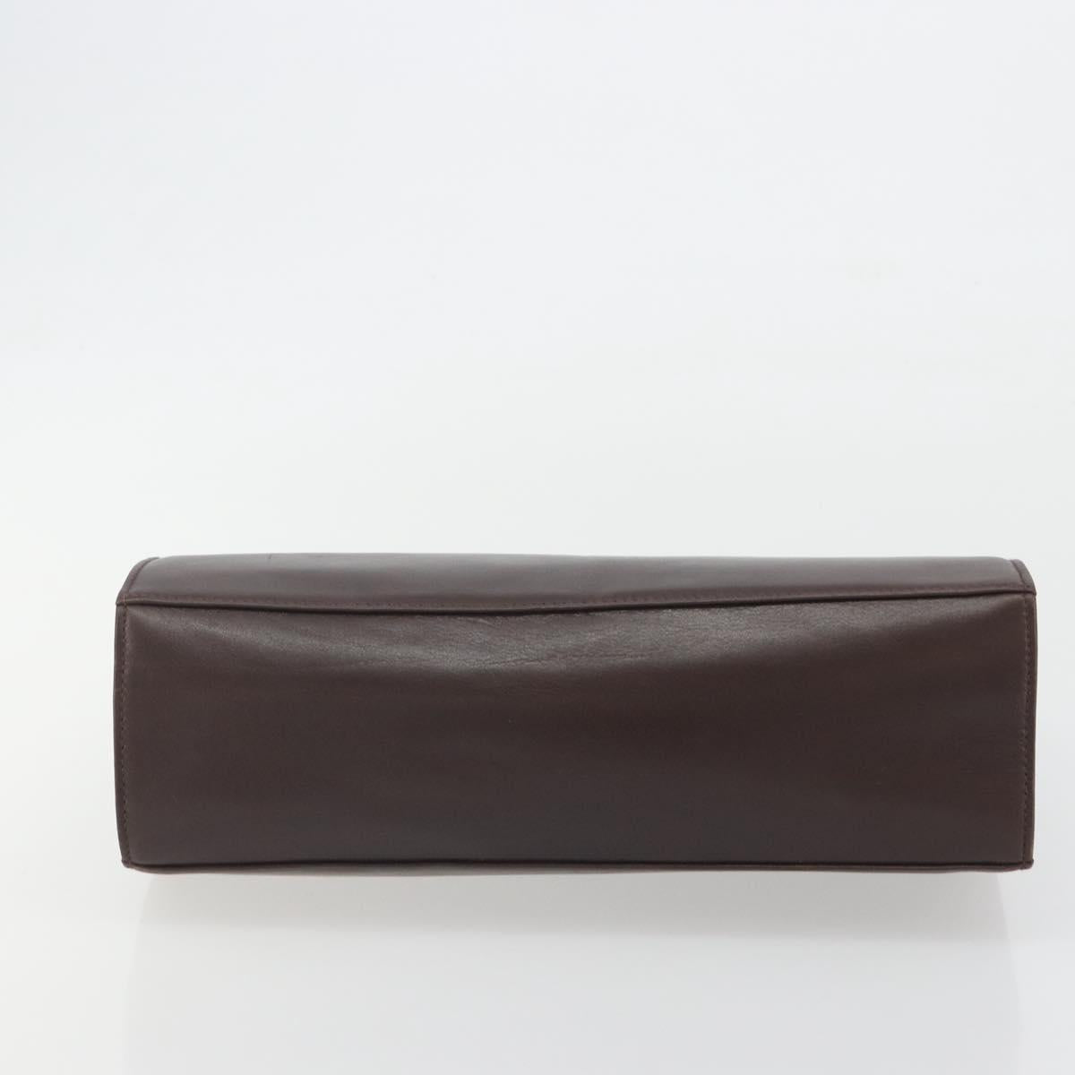 Borsa a mano CELINE in pelle marrone e oro, autentica, codice articolo ep15547 - Jerrillo image 9