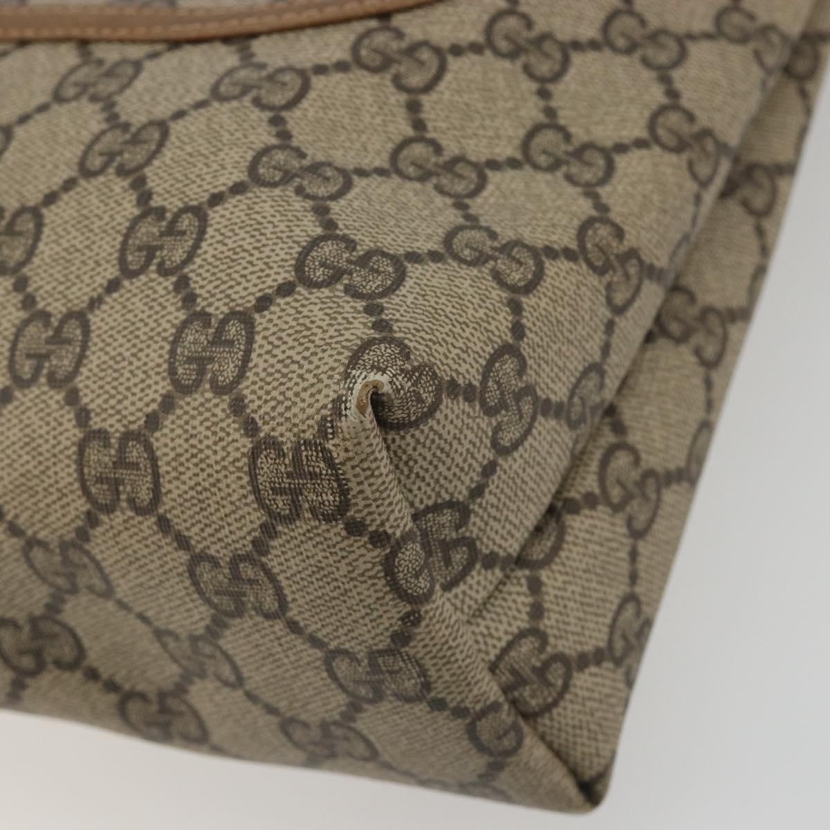 GUCCI GG Supreme Web Sherry Line Tote Bag PVC Beige 89 02 003 Auth ep15556 - Jerrillo image 10
