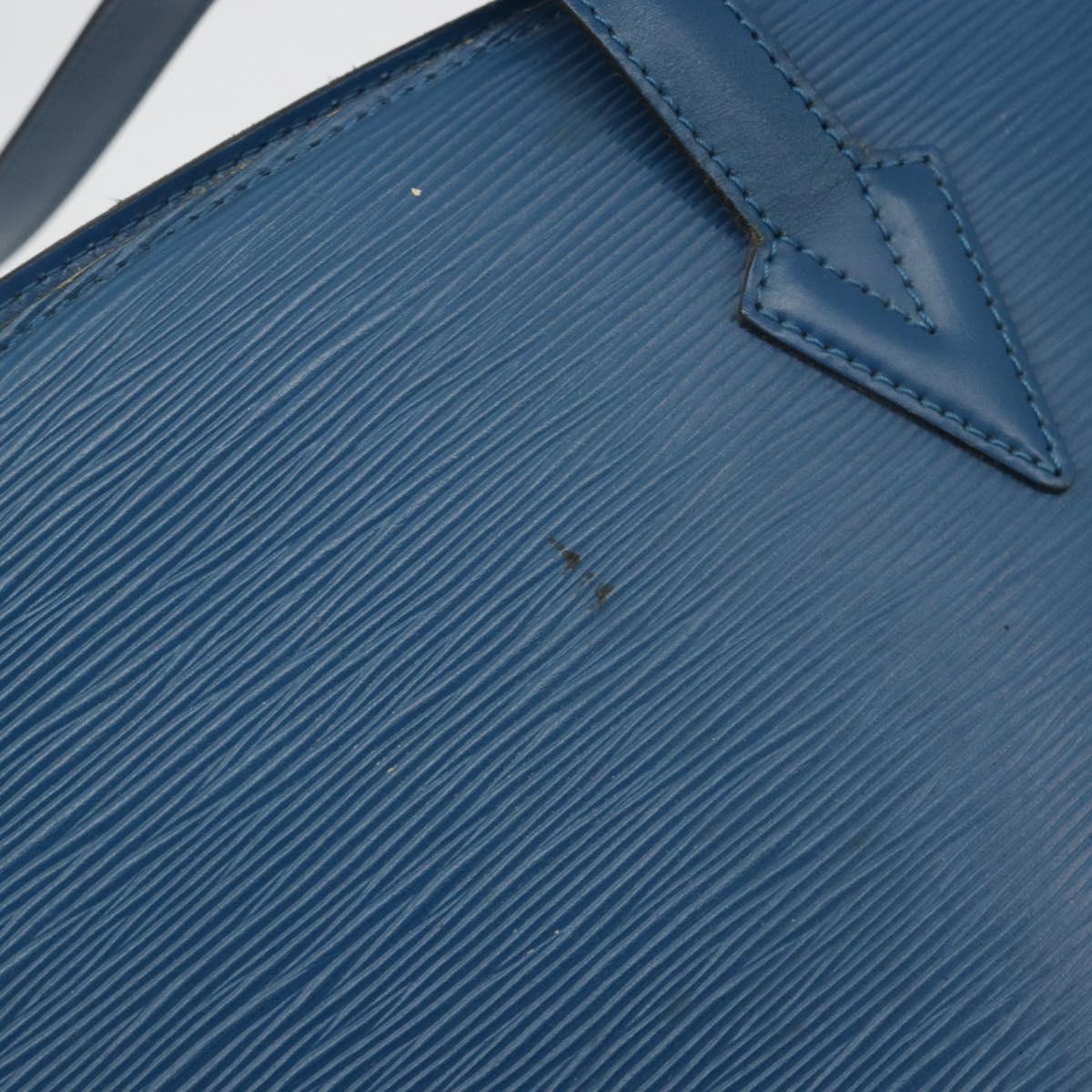LOUIS VUITTON Epi Saint Jacques Shopping Shoulder Bag Blue M52275 Auth ep15588 - Jerrillo image 9