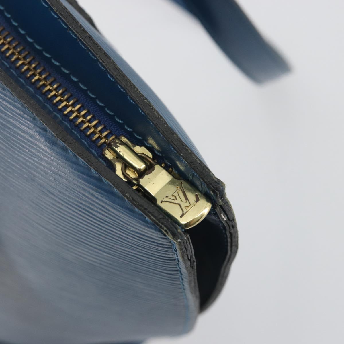 LOUIS VUITTON Epi Saint Jacques Shopping Shoulder Bag Blue M52275 Auth ep15588 - Jerrillo image 10