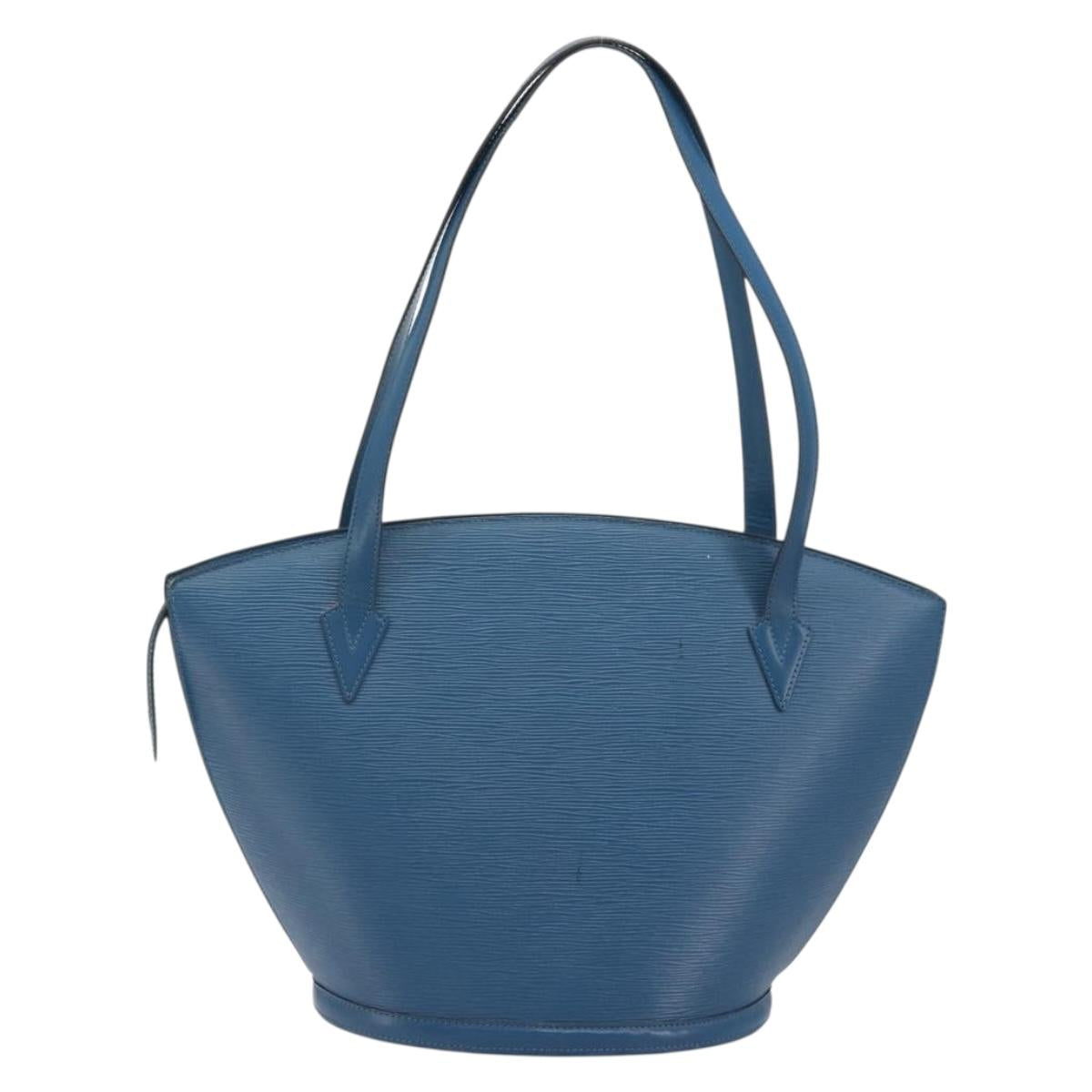 LOUIS VUITTON Epi Saint Jacques Shopping Shoulder Bag Blue M52275 Auth ep15588 - Jerrillo image 2